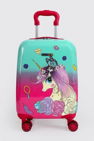 Unicorn Çocuk Valizi Ççs 5256 Pembe Pembe