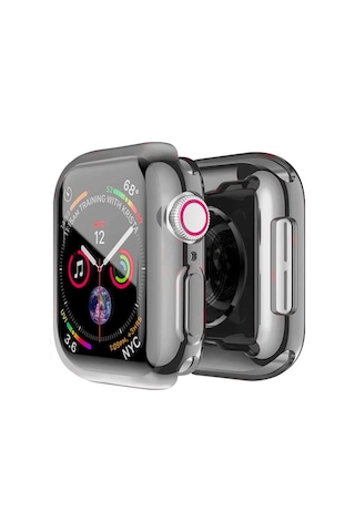 Ally Apple Watch Uyumlu 7-8 45mm 360 Koruma Ultra Slim Silikon Kılıf- 5775