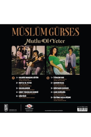 Müslüm Gürses - Mutlu Ol Yeter Plak
