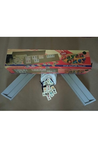 Dayan Büyük Boy Plastik Okey Takımı