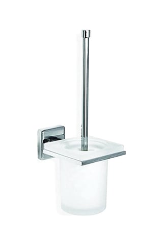 Çelik Banyo Klozet Fırçası Kumru Beyaz