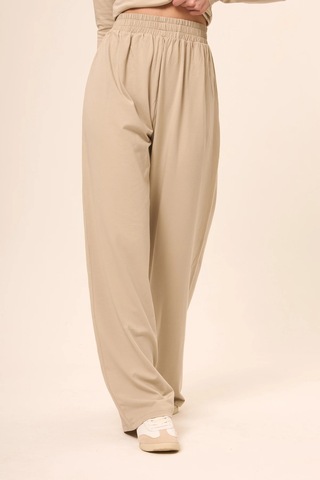 Zoor Ultra Soft Penye Modal Pantolon Bej