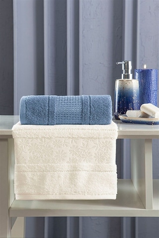 Özdilek Blossom Best Set Hamam Takımı Krem-indigo Çok Renkli Özdilek Blossom Best Set Hamam Takımı Krem-indigo Çok Renkli