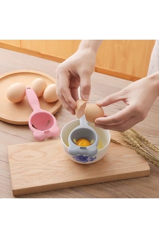 Ulzyvf Yumurta Yumurta Uygun Sarısı Plastik Pişirme Pişirme Mutfak Mavi Mavi Ev Elek Bölücü Ayırır Ayırıcı Aracı Aracı Aksesuarları Adet 1 Hv Mavi