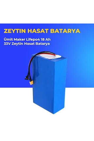 Ümit Maker Lifepo4 18 Ah 33v Zeytin Hasat Batarya