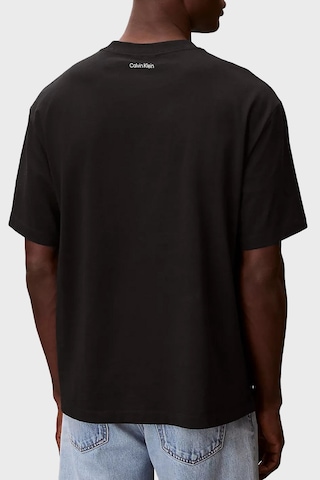 Calvin Klein Erkek T Shirt Lv04rf818g Ub1 Siyah