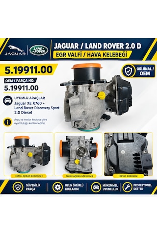 Land Rover-jagur Discovery Sport 2.0 Dizel -xe X760 Egr Valfi Jaguar