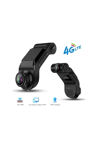 4g+wifi Araç Kamerası Panik Butonlu Gps Li Sim Kartlı Araç İçi Çift Kayıt Kamera Taksi Dolmuş Tır