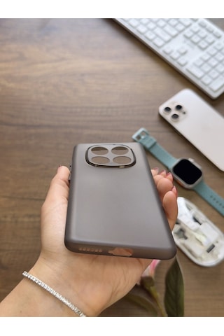 Redmi Note 14 Pro 4g Uyumlu Süper İnce Mat Ultra Thin Silikon Kılıf Çok Renkli
