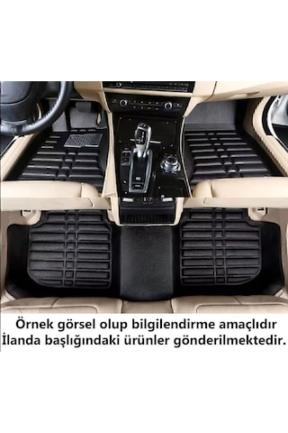 Renault Fluence 2010 Sonrası 5d Havuzlu Karbon Dizayn Paspas Seti