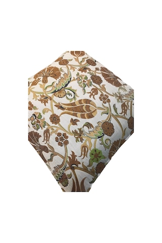 Lale Desenli Osmanlı Motif Altın Yaldızlı Kırlent Kılıfı 45 Cm*45 Cm