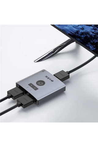 S-link Sl-lu602 2-port 4k 60hz Hdmı Çift Yönlü Bi-directional Akıllı Switch