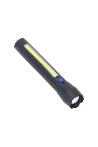 Ayt Powermaster Pm-16754 Şarj Edilebilir 4 Mod Zoomlu Cob Led El Feneri Kamp Lambası Aydınlatma Işıldak