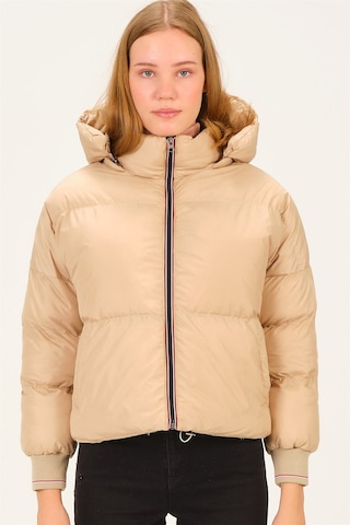 Dewberry Z6650 Kadın Şişme Mont