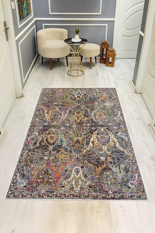 Modern Sisal Serisi Dijital Baskı Sisal Dokuma Halı Slh038 Renkli