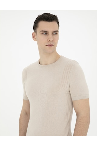 Pierre Cardin Erkek Bej Kazak /triko 50288845-vr011 Bej