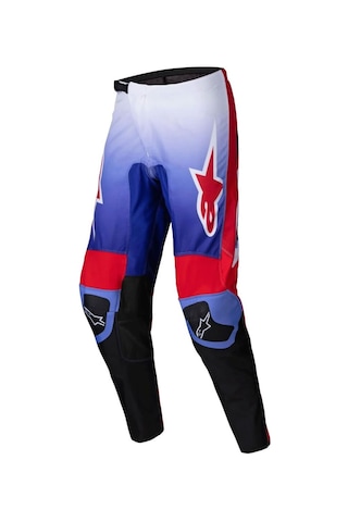 Alpinestars Fluid Wurx Kros Motosiklet Pantolonu Mavi Kırmızı