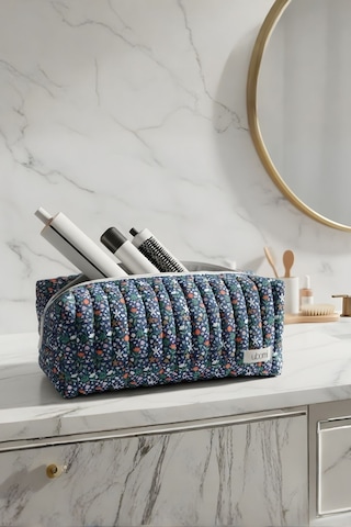 Lily Airwrap Ve Tüm Saç Şekillendiriciler İçin Seyahat Ve Kişisel Bakım Çantası-büyük Boy Çok Renkli Çiçekli