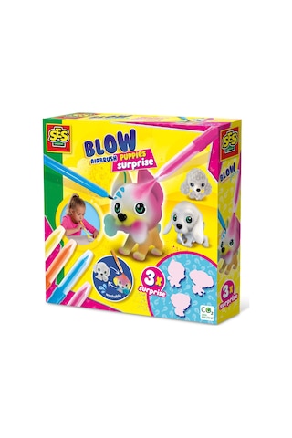 Ses Creative Boya Üfleme Kalemi - 3 X Kuçu Kuçu Sürprizi