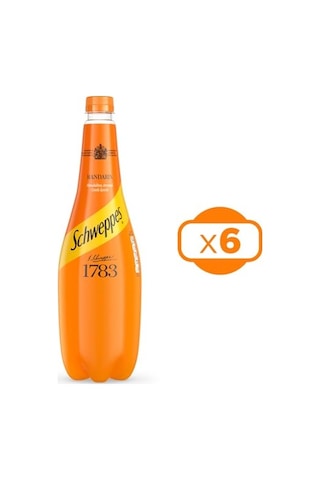 Mandalina Gazlı İçecek, 1 Litre, 6'li Paket