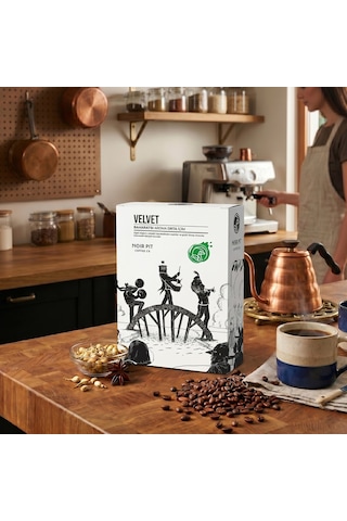 Noir Pit Coffee Co. Rwanda Karambi Ve Velvet Çekirdek Kahve 2x250 G Diğer