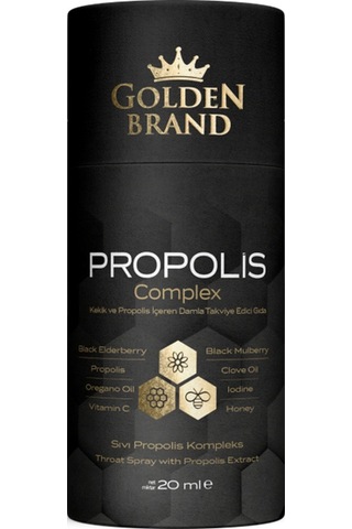 Golden Brand Propolis Complex Kekik ve Propolis İçeren Damla 20 ML