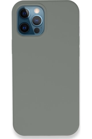 Newface Apple Uyumlu iPhone 12 Pro Max Kılıf Lansman Legant Silikon - Fuşya