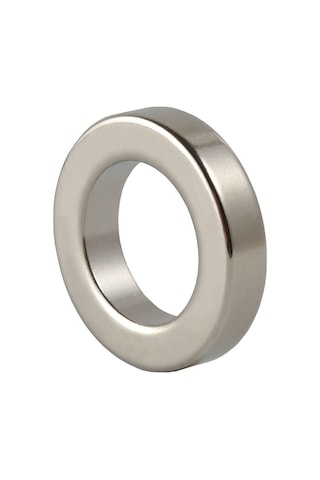 Ø20x12x4 Mm Yuvarlak, Delikli, Halkalı Güçlü Neodyum Mıknatıs 5adet