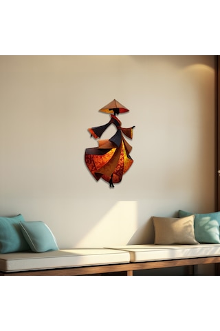Oryantel Kimono Metal Tablo