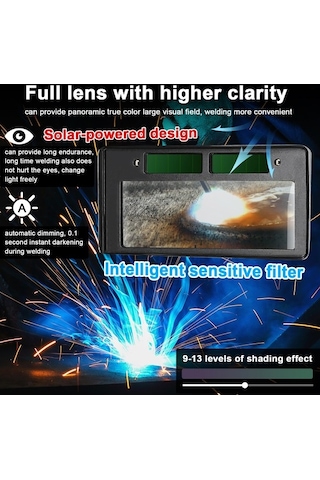 Tongxida Hallow Otomatik Karartma Yüz Maskesi E24711/