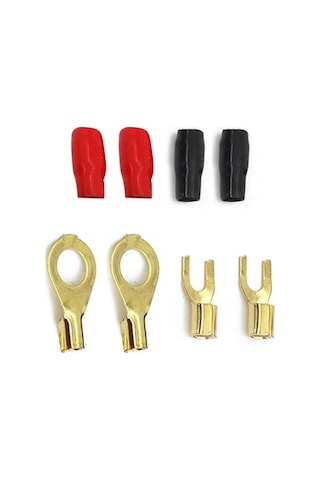 Novahub Araba Ses Sistemi Kiti - 8 Gauge Güç Amplifikatörü Montaj Teli - Subwoofer Ve Hoparlör İçin