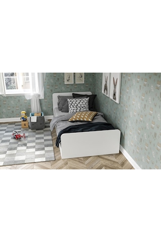 Kznhome Tek Kişilik Mdf Karyola - 100Cm X 200Cm