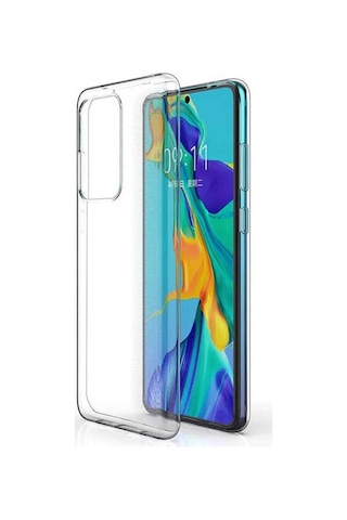 Galaxy A91 (S10 Lite) Kılıf Şeffaf Ince Ve Esnek Süper Silikon Renksiz