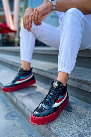 Ch973 - Majesty Kt Erkek Bot Sıyah Çok Renkli