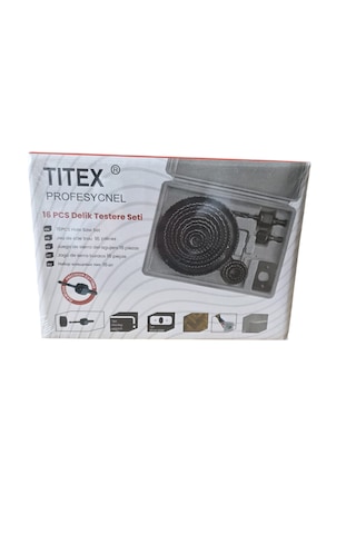 Tıtex Buat Testeresi Panç Seti 16 Lı Takım