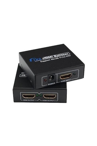 Gplus 4K102 4K Ultra Hd 2 Port Hdmi Metal Kasa Splitter Çoklayıcı