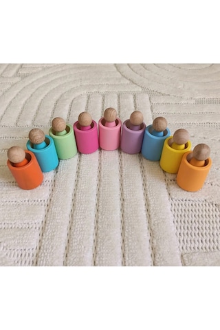 Waldorf Kaseler Peg Bebek Seti - 9 Lu