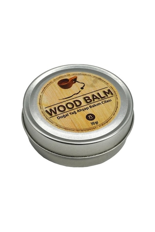 Wood Balm Doğal Yağ Ahşap Kuksa Bakım Kremi Cilası 70 Gr