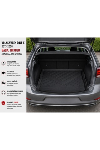 Volkswagen E-golf 2013-2020 Arası Bagaj Havuzu