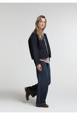 Colin's Colins Baggy Wide Leg Fit Kadın Dark İndigo Denim Jean Pantolon Cl1082769 Q1.v1 Dn08679