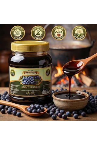 Bozkır Tahin Merkezi Doğal Katkısız Andız Köy Pekmezi 950 G