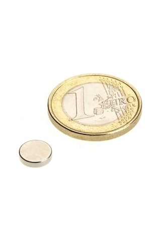 8 X 2 Mm Yuvarlak Neodyum Mıknatıs - 100 Adet