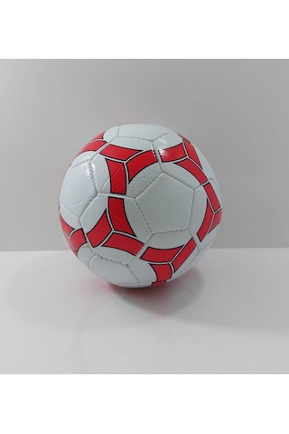 Fiyra Dikişli 2 Numara Beş Renk Hentbol Topu Beyaz -Kırmızı