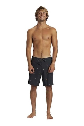 Quiksilver Surfsilk Straight Leg 18 Erkek Deniz Şortu-29168 Siyah
