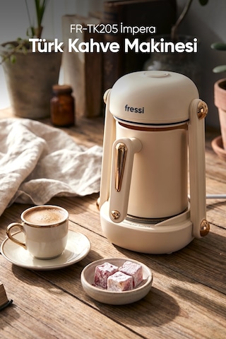 Fressi FR-TK205 Türk Kahve Makinesi Sesli Uyarı Sistemi