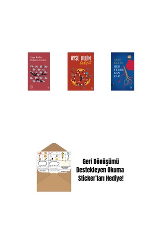 Everest Açıkhava 19 - Doğdum. Kızdım + Taksiii + Her Yerde Kan Var Midi Boy + Okuma Sticker'ları
