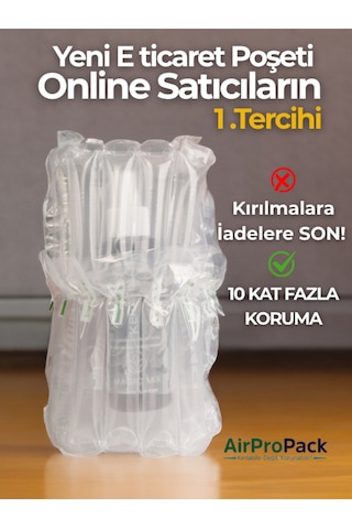 21x23 Cm 50 Adet Havalı Kargo Poşeti Airbag/airbed/airpack/airpak Ambalaj