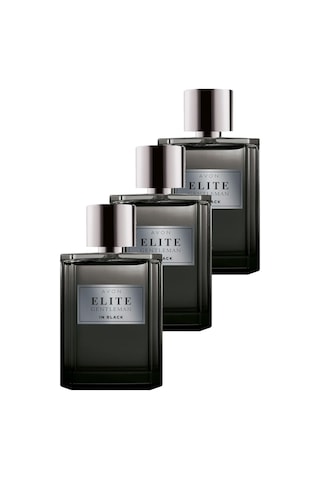 Avon Elite Gentleman in Black Erkek Parfüm EDT 3 x 75 ML