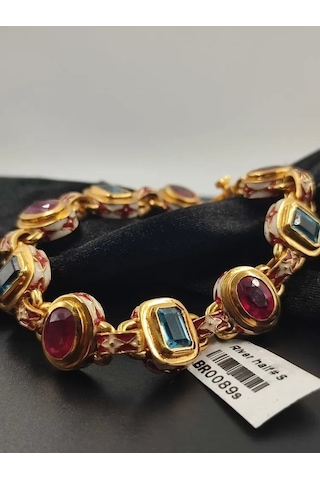 Gümüş Mine İşlem Bileklik 206