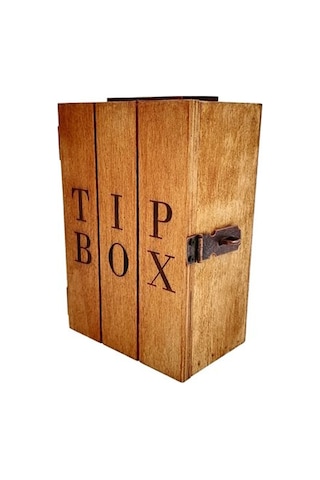 Dikey Tip Box Asma Kilit Hediyeli ''18cm Yükseklik, 12cm En, 8cm Derin